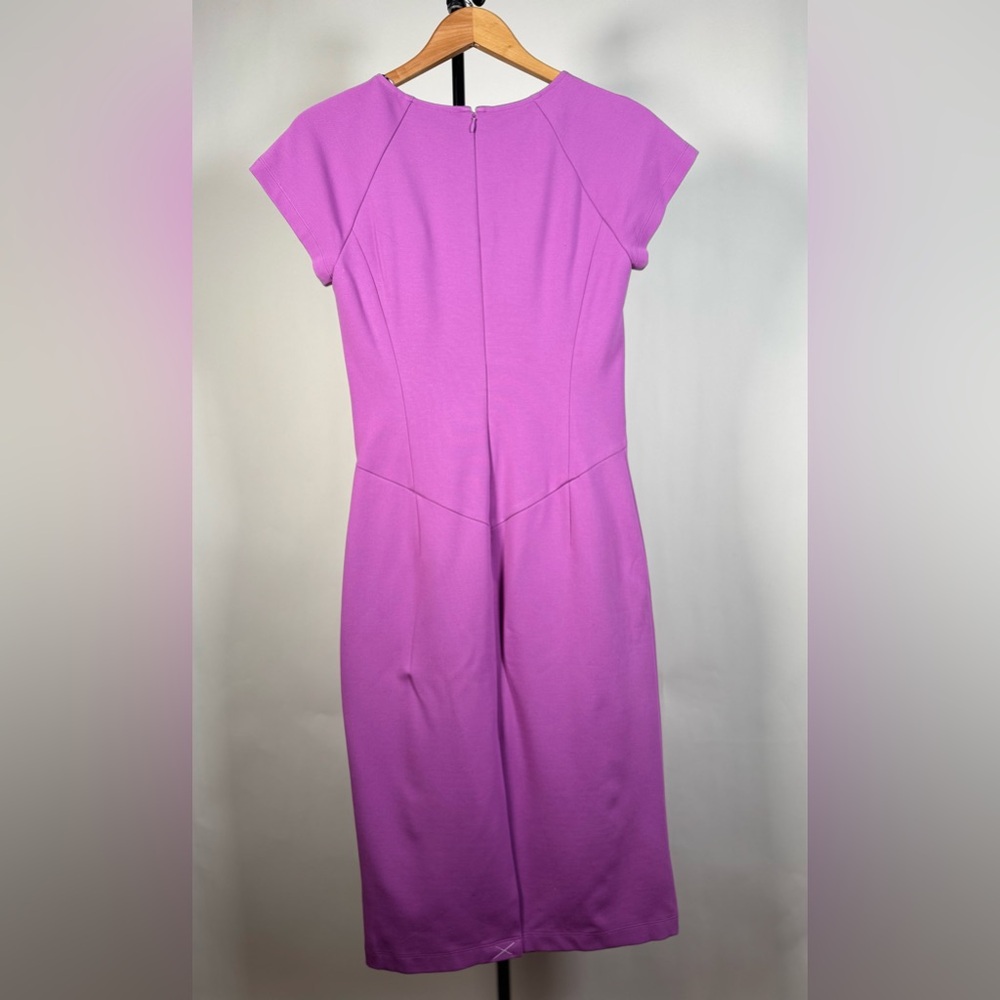 NWOT J. Crew Cap-Sleeve Dress Mario Bellucci / made in Italy - Picture 2 of 7